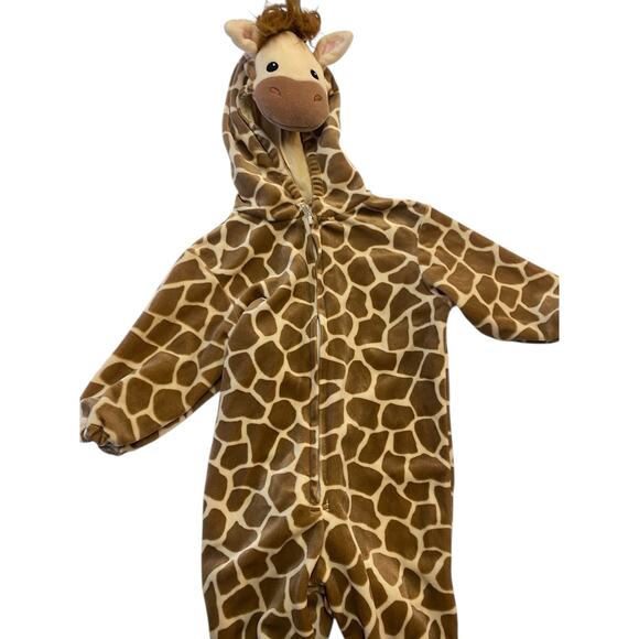 Miniwear Giraffe Plush One Piece Outfit Costume Baby 12M Soft Boys Girls - Picture 5 of 11